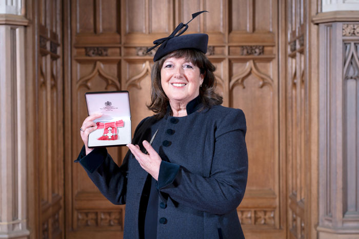 Linda Ling MBE. Linda was honoured to be awarded an MBE for Services to People with Disabilities in the New Year Honours 2020.